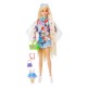Papusa barbie extra flower power Papusa barbie extra flower power