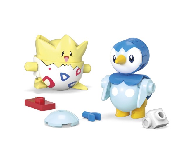 Pokemon mega set doua bile togepi si piplup 41 piese Pokemon mega set doua bile togepi si piplup 41 piese