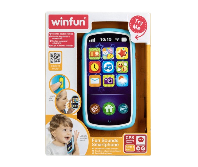 Winfun smartphone cu sunete amuzante Winfun smartphone cu sunete amuzante