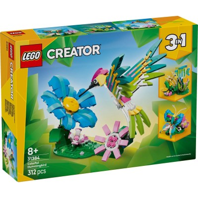Lego creator animale salbatice colibri colorat 31384 Lego creator animale salbatice colibri colorat 31384