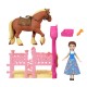 Disney princess set de joaca grajdul regal al lui belle papusa si accesorii