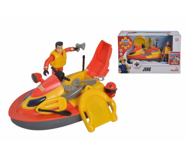 Pompierul sam jetsky cu roti si figurina Pompierul sam jetsky cu roti si figurina