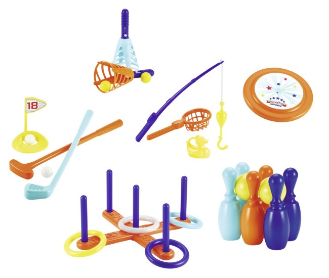 Ecoiffier set 6 jocuri sportive Ecoiffier set 6 jocuri sportive