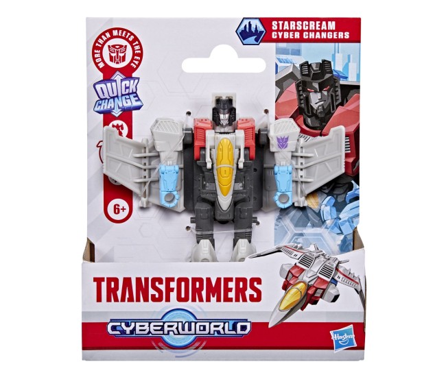 Transformers cyberworld robot starscream convertibil 10cm Transformers cyberworld robot starscream convertibil 10cm