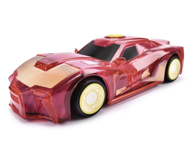 Jada marvel masinuta light hero iron man cu sunete si lumini scara 1:32 Jada marvel masinuta light hero iron man cu sunete si lumini scara 1:32