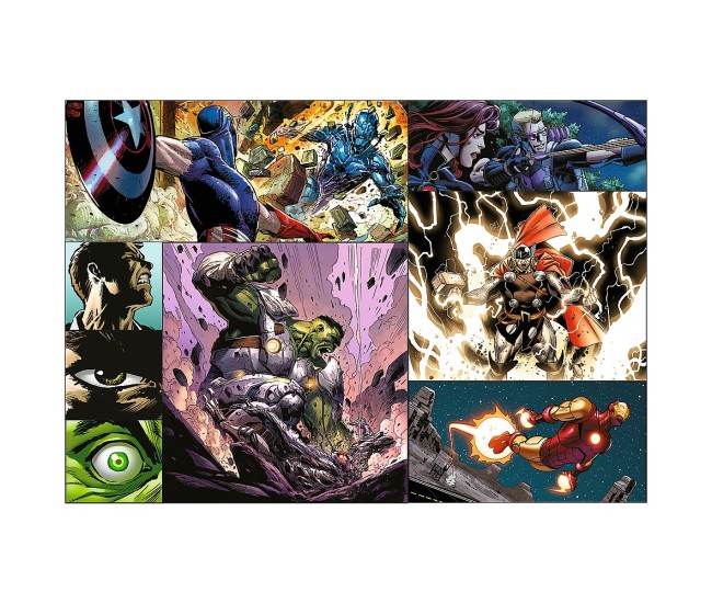 Puzzle trefl 4x250 avengers marvel zile eroice Puzzle trefl 4x250 avengers marvel zile eroice