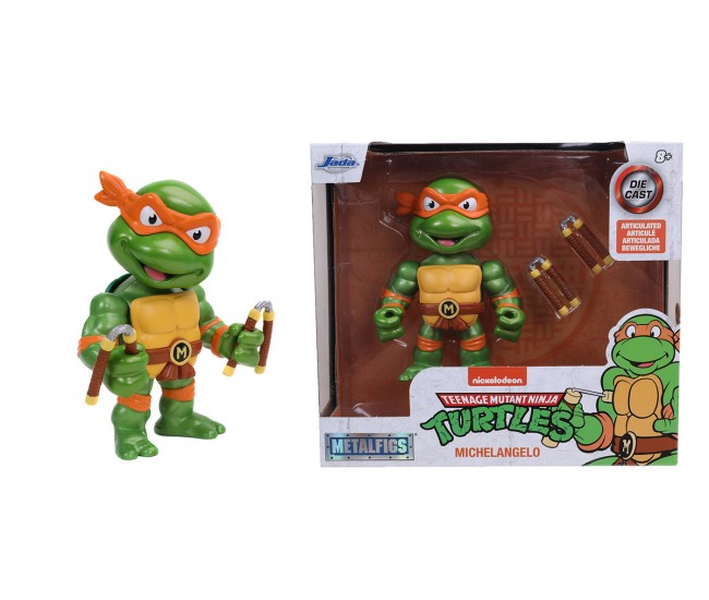 Figurina metalica testoasele ninja michelangelo Figurina metalica testoasele ninja michelangelo