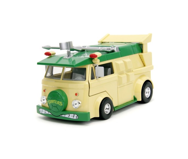 Jada ninja set figurina donatello si vagonul de petrecere 1:24 Jada ninja set figurina donatello si vagonul de petrecere 1:24