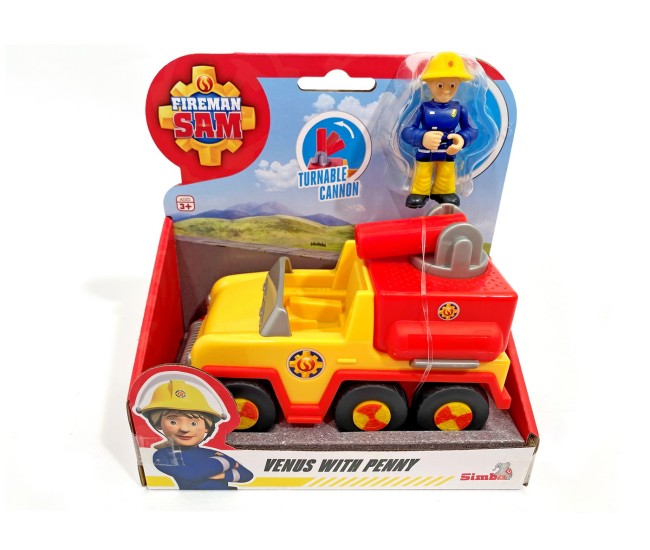 Pompierul sam vehicul venus si figurina penny Pompierul sam vehicul venus si figurina penny
