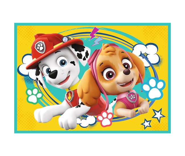 Puzzle trefl 4in1 patrula catelusilor Puzzle trefl 4in1 patrula catelusilor