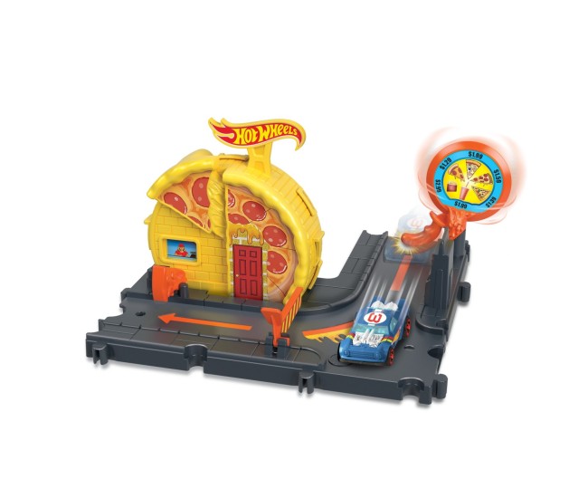 Hot wheels city explorer speedy pizza pick up Hot wheels city explorer speedy pizza pick up