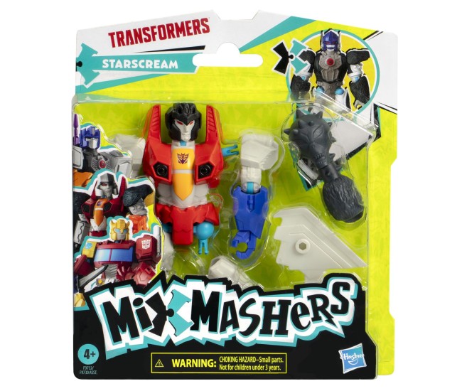 Transformers mix mashers figurina starscream 12cm si accesorii Transformers mix mashers figurina starscream 12cm si accesorii