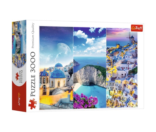 Puzzle trefl 3000 vacanta in grecia Puzzle trefl 3000 vacanta in grecia