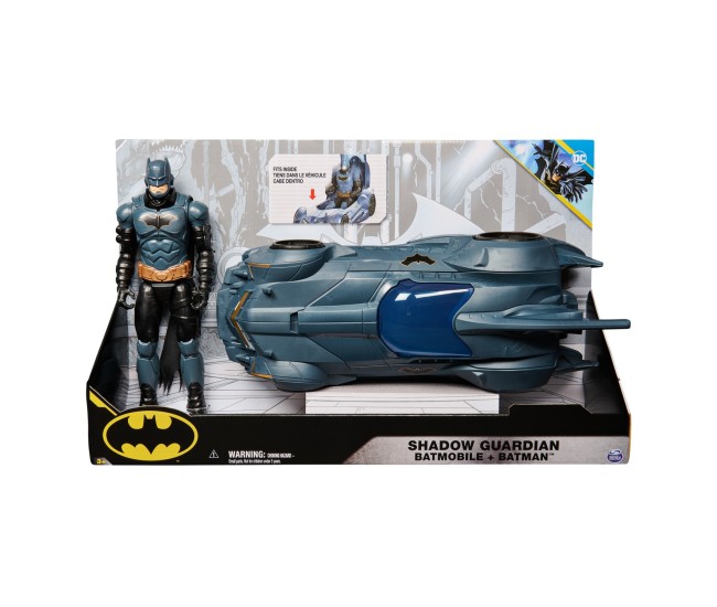 Batman shadow guardian set vehicul batmobile si figurina batman 30cm Batman shadow guardian set vehicul batmobile si figurina batman 30cm
