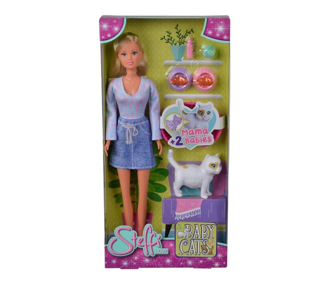 Steffi love papusa steffi iubitoare de pisici Steffi love papusa steffi iubitoare de pisici