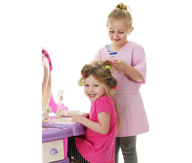 Set studio de coafura coloreaza si aranjeaza