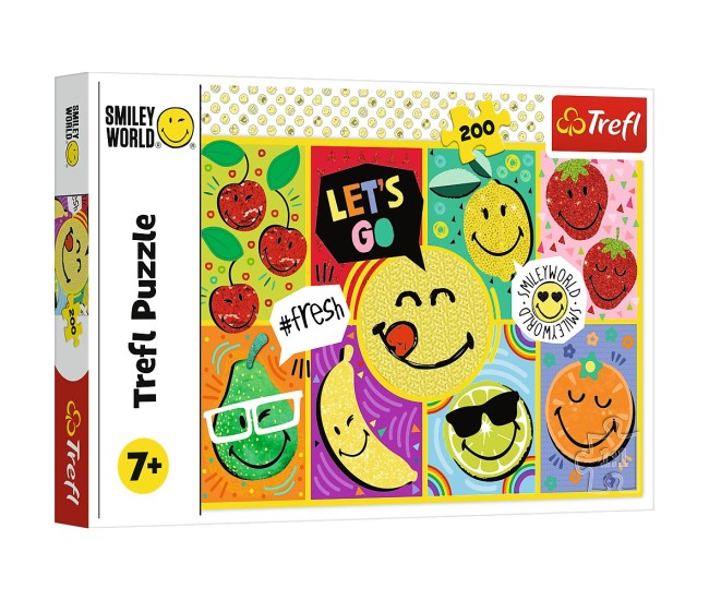 Puzzle trefl 200 happy smiley Puzzle trefl 200 happy smiley