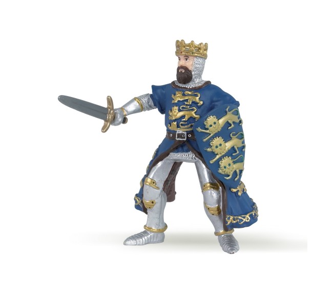 Papo figurina regele richard albastru Papo figurina regele richard albastru