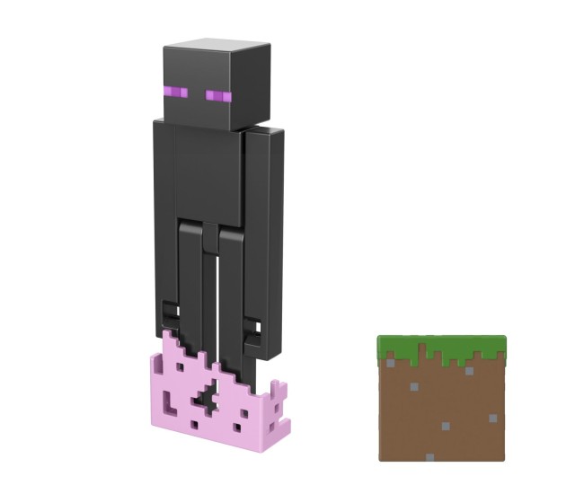 Minecraft craft a block figurina enderman 8cm Minecraft craft a block figurina enderman 8cm