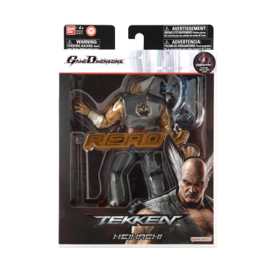 Bandai figurina tekken keihachi mishima 17cm