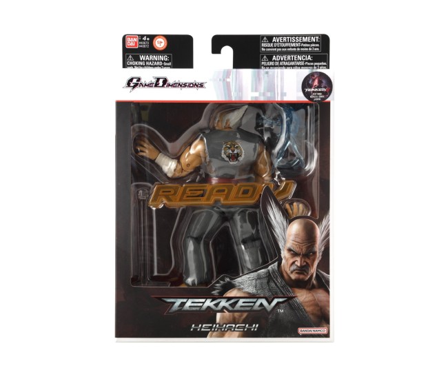 Bandai figurina tekken keihachi mishima 17cm