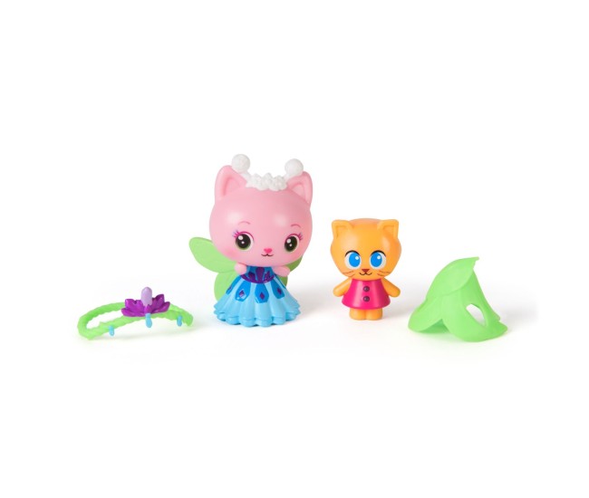Gabbys dollhouse filmul set 2 figurine pisicuta zana si pisicuta gnome si accesorii Gabbys dollhouse filmul set 2 figurine pisicuta zana si pisicuta gnome si accesorii