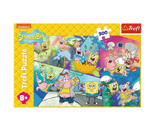 Puzzle trefl 300 spongebob in bikini Puzzle trefl 300 spongebob in bikini