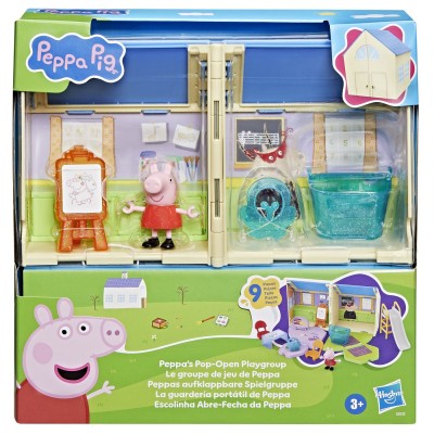 Peppa pig locul de joaca apasa si deschide al lui peppa