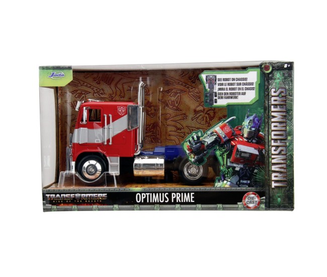Jada transformers t7 optimus prime 1 camion metalic scara 1:24 Jada transformers t7 optimus prime 1 camion metalic scara 1:24