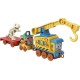 Thomas locomotiva cu vagon push along dino