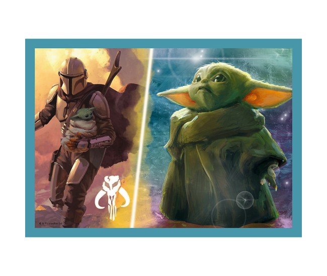 Puzzle 4in1 mandalorian si lumea lui