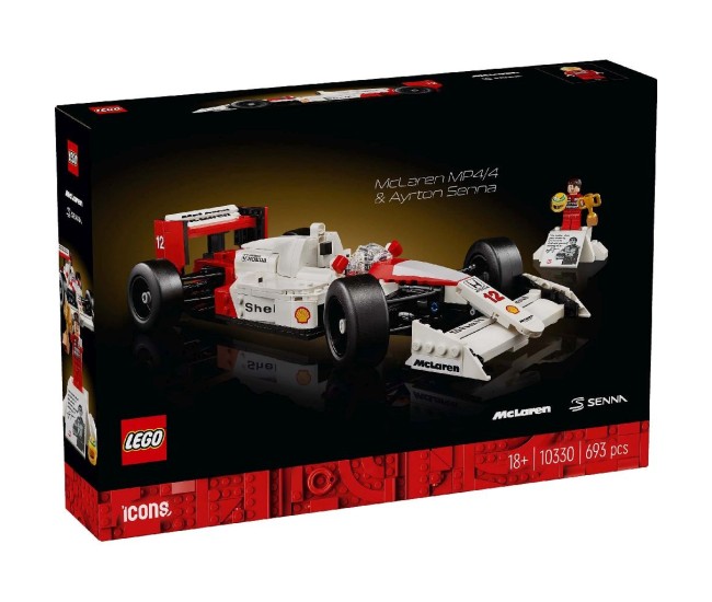 Lego icons mclaren mp4/4 si ayrton senna 10330 Lego icons mclaren mp4/4 si ayrton senna 10330