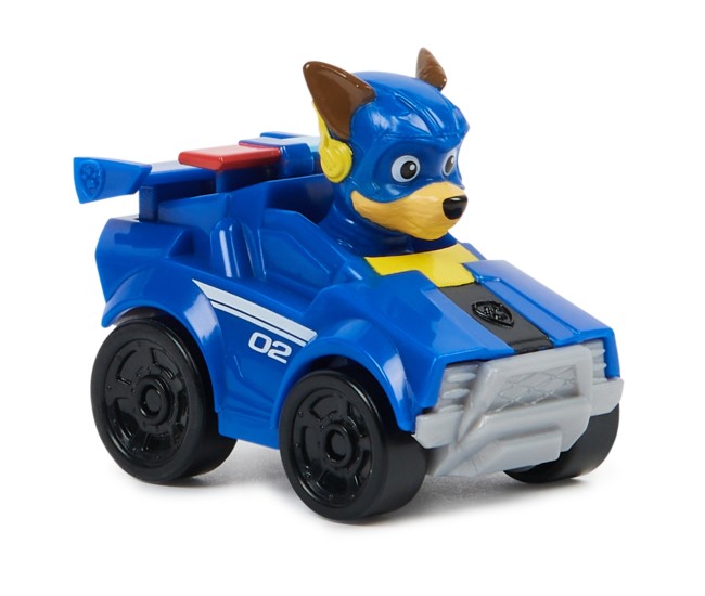 Patrula catelusilor pup squad racers vehicul metalic chase scara 1:55 Patrula catelusilor pup squad racers vehicul metalic chase scara 1:55