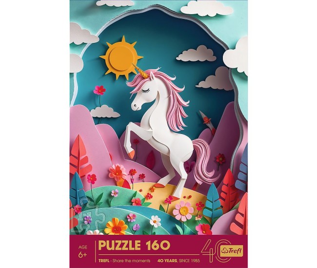 Puzzle trefl 160 unicorn Puzzle trefl 160 unicorn
