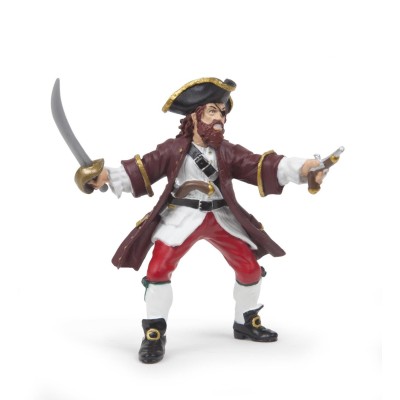 Papo figurina piratul barba rosie