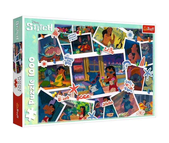 Puzzle trefl 1000 disney lilo si stitch dulci amintiri Puzzle trefl 1000 disney lilo si stitch dulci amintiri