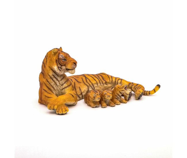 Papo figurina tigru cu 3 pui Papo figurina tigru cu 3 pui