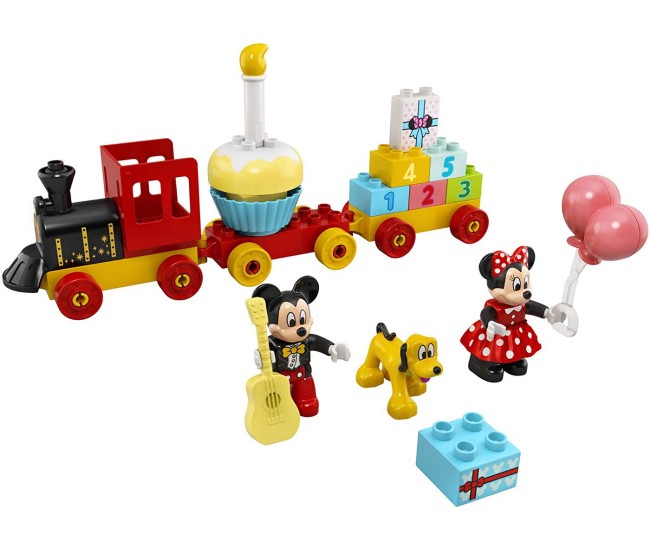 Lego duplo  trenul zilei aniversare mickey si minnie 10941