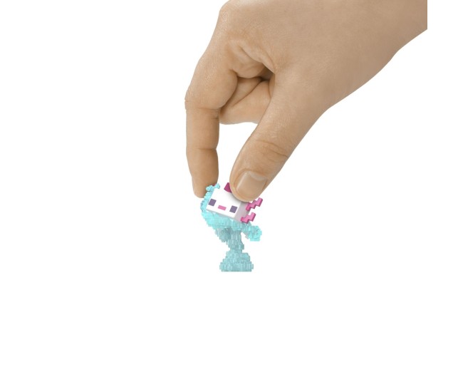 Minecraft mini mode set explorare miniera axolotl