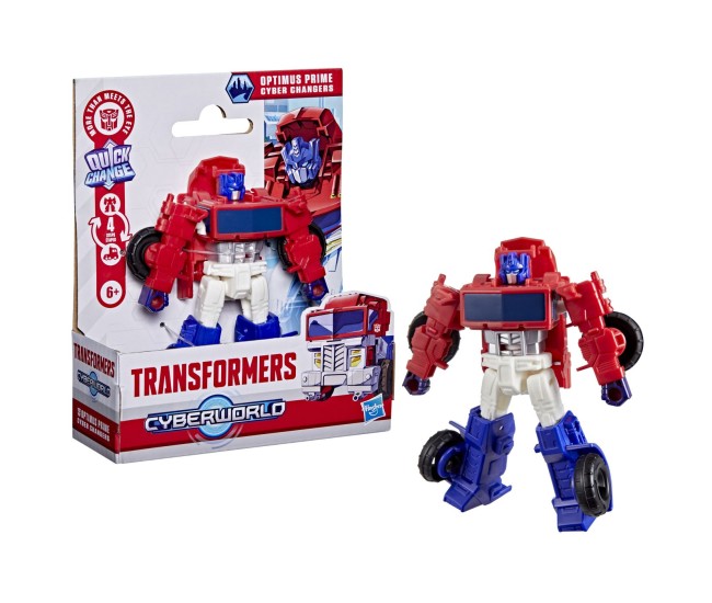 Transformers cyberworld robot optimus prime convertibil 10cm Transformers cyberworld robot optimus prime convertibil 10cm