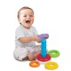 Winfun turn cu cercuri colorate in forma de tort Winfun turn cu cercuri colorate in forma de tort