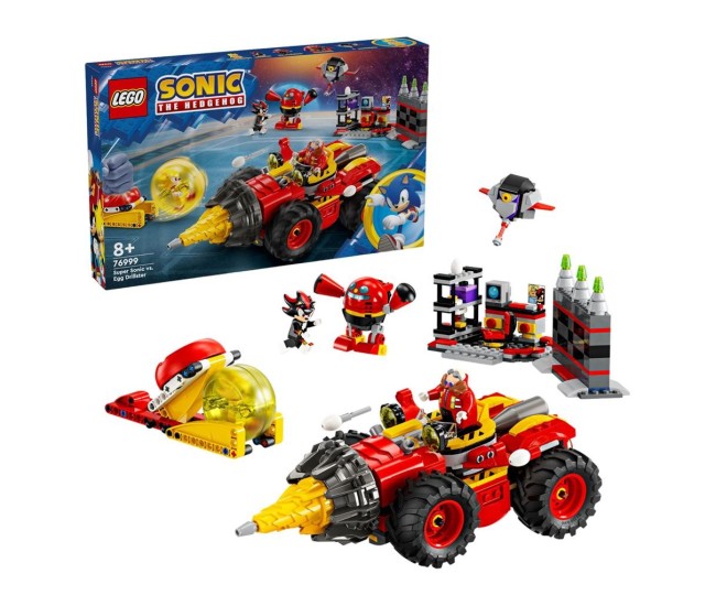 Lego sonic super sonic vs egg drillster 76999 Lego sonic super sonic vs egg drillster 76999