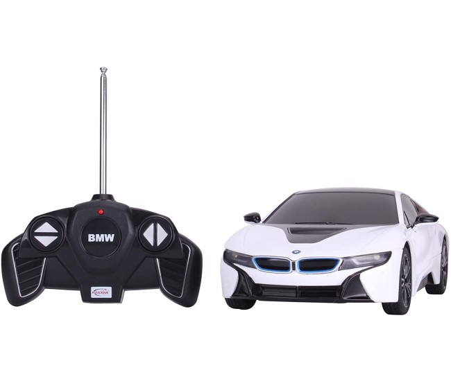 Masina cu telecomanda bmw i8 scara 1 la 18 Masina cu telecomanda bmw i8 scara 1 la 18