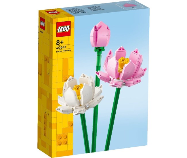 Lego flowers flori de lotus 40647 Lego flowers flori de lotus 40647