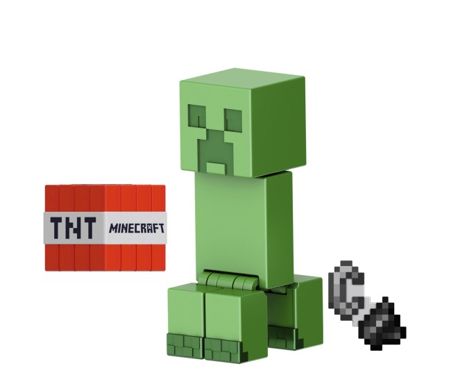Minecraft craft a block figurina creeper 8cm Minecraft craft a block figurina creeper 8cm