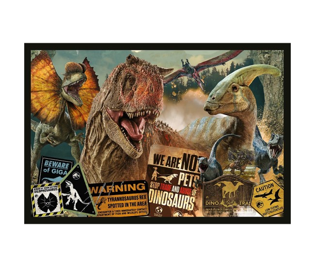 Puzzle trefl 2x200 jurrasic world lume preistorica Puzzle trefl 2x200 jurrasic world lume preistorica