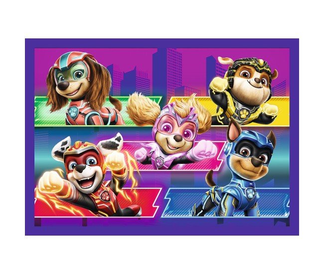 Puzzle trefl 4in1 patrula catelusilor mighty movie eroii Puzzle trefl 4in1 patrula catelusilor mighty movie eroii