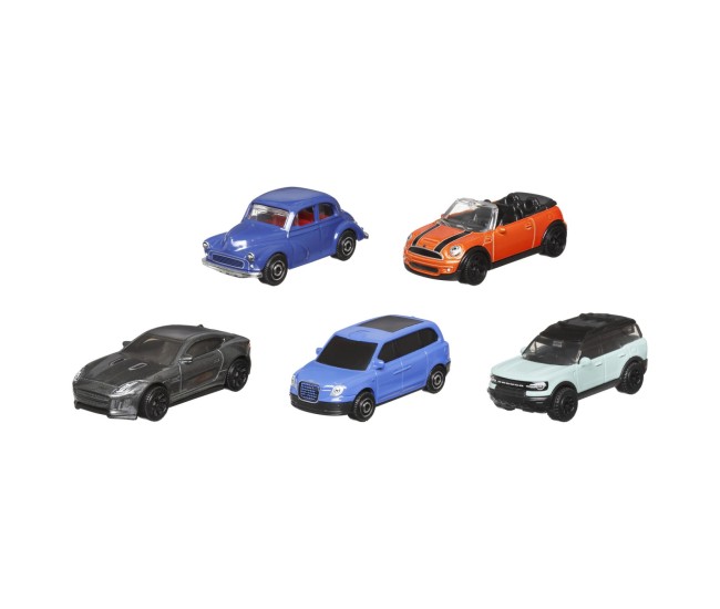 Matchbox set 5 masinute metalice mbx british roadways scara 1:64 Matchbox set 5 masinute metalice mbx british roadways scara 1:64