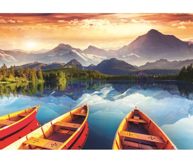 Puzzle trefl 2000 lac montan Puzzle trefl 2000 lac montan