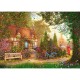 Puzzle trefl 1000 premium plus tea time cabana cu stuf Puzzle trefl 1000 premium plus tea time cabana cu stuf